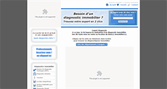 Desktop Screenshot of expert-diagnostic.fr