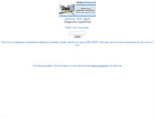 Tablet Screenshot of expert-diagnostic.fr